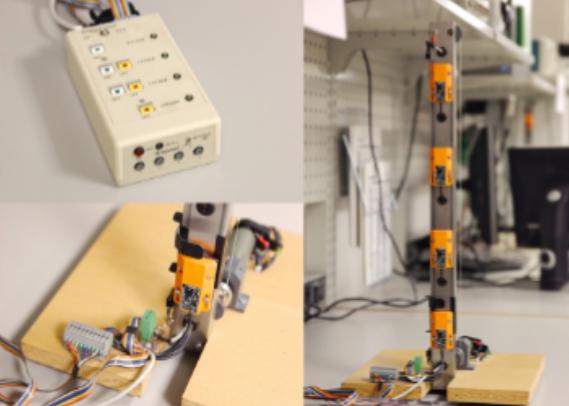 Laboratory elevator rigs used for distributed control testing